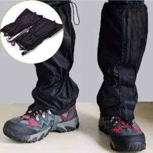 1 Pair Waterproof Windproof Outdoor Hiking Trekking Walking Climbing Hunting Snow Legging Gaiters Travel Kit